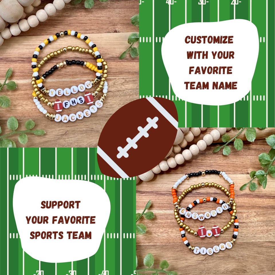 Game Day Bracelet Stack
